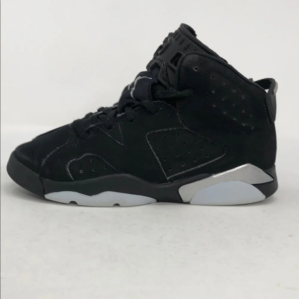 Air Jordan 6 Retro (PS) Chrome DX6178-001 Youth Sneakers - Size 2Y No Box - Picture 6 of 9